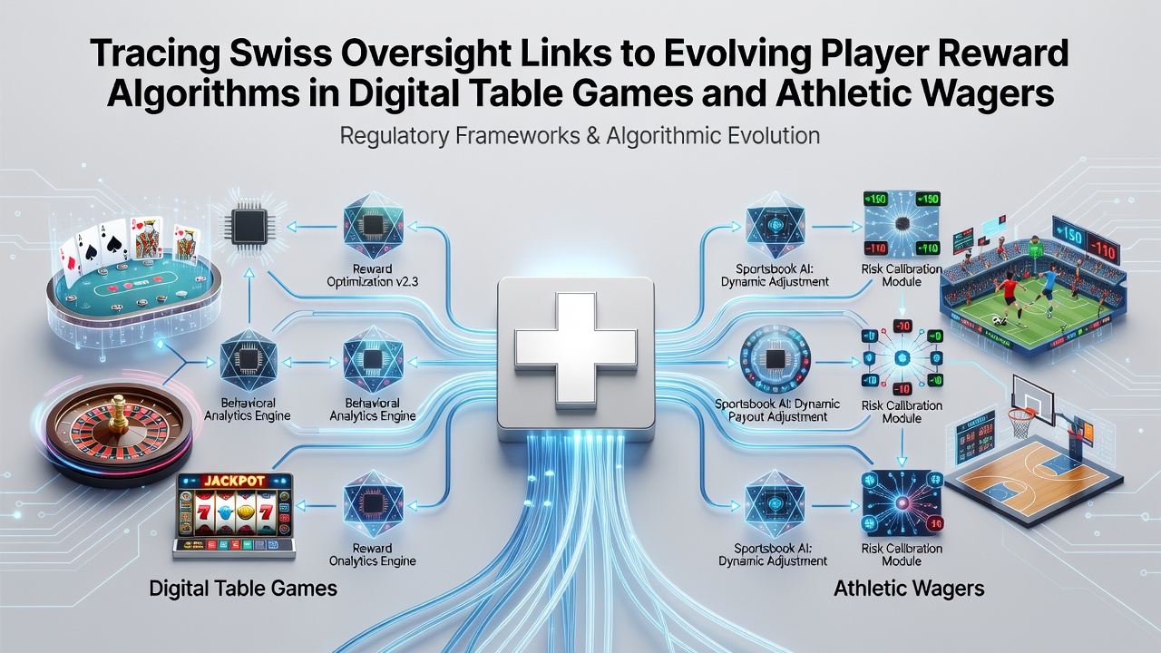 Swiss regulatory oversight connecting to digital table game reward systems and sports betting algorithms